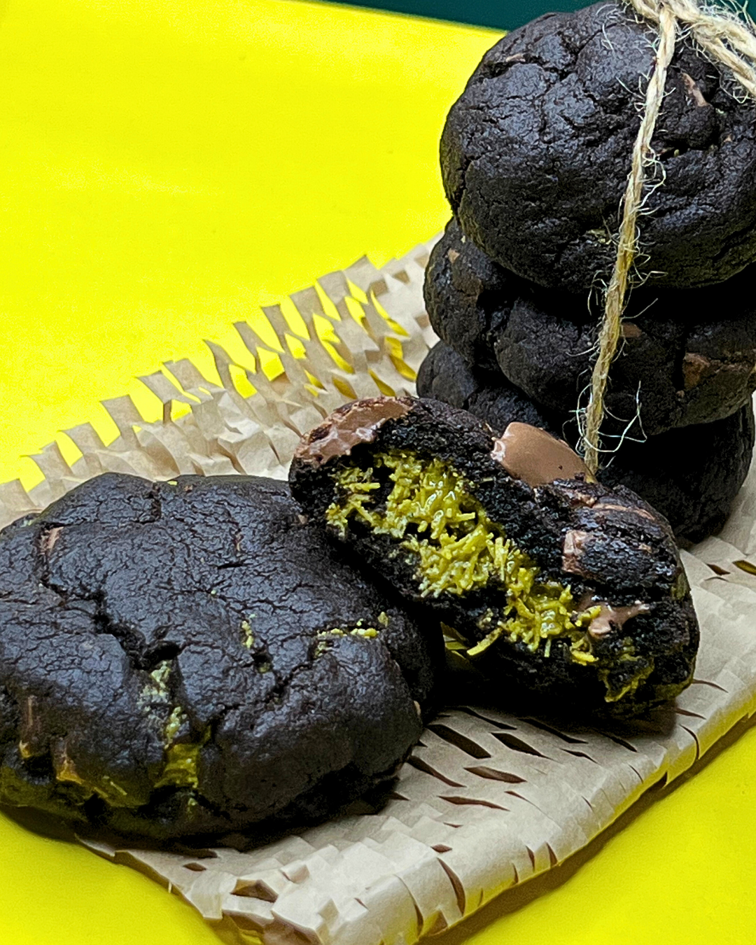 pistachio butter cookie